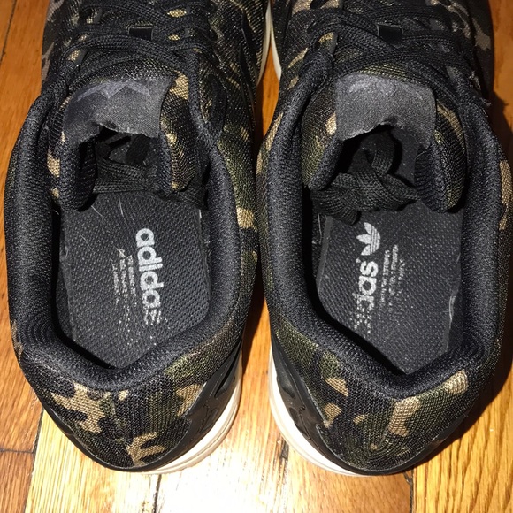 ✨ Adidas Originals ZX Flux “Camo” Size: 13✨ - Picture 5 of 7